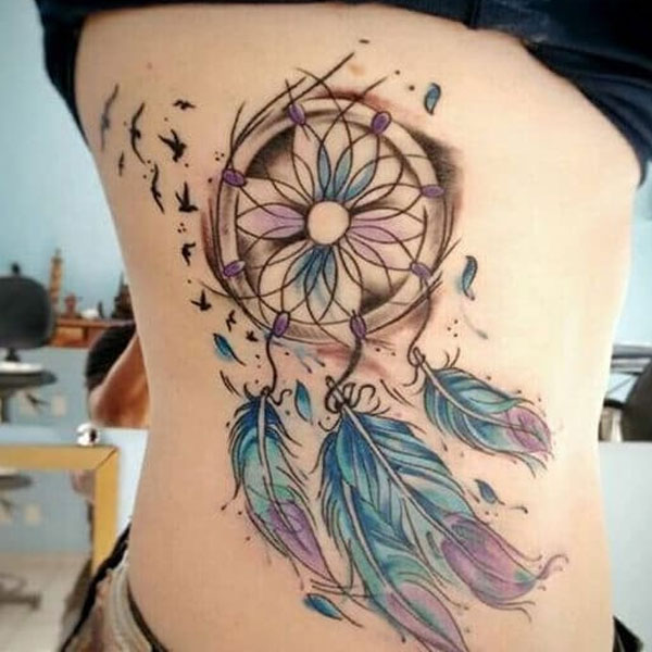 Hình xăm Dreamcatcher gợi cảm