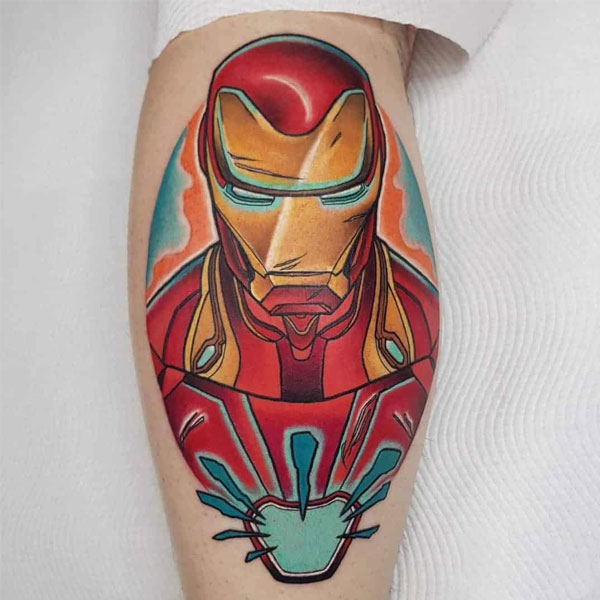 Hình xăm Iron Man ý nghĩa