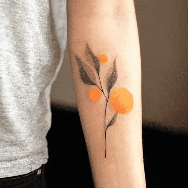 Hình xăm cây cam