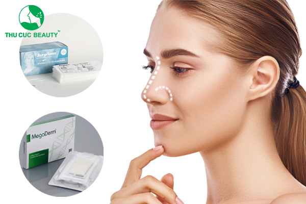 So sánh nâng mũi sụn Surgiform và sụn Megaderm