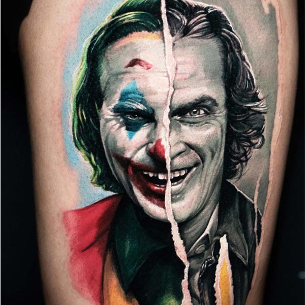 Hình xăm chú hề Joker