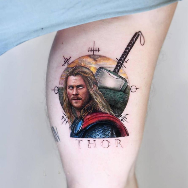 Hình xăm Thor đẹp nhất