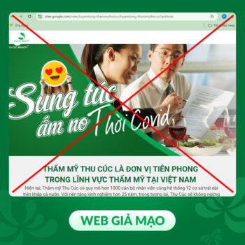 CẢNH BÁO GIẢ MẠO THU CÚC LỪA ĐẢO TUYỂN DỤNG