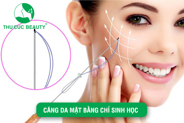 Căng da mặt bằng chỉ sinh học