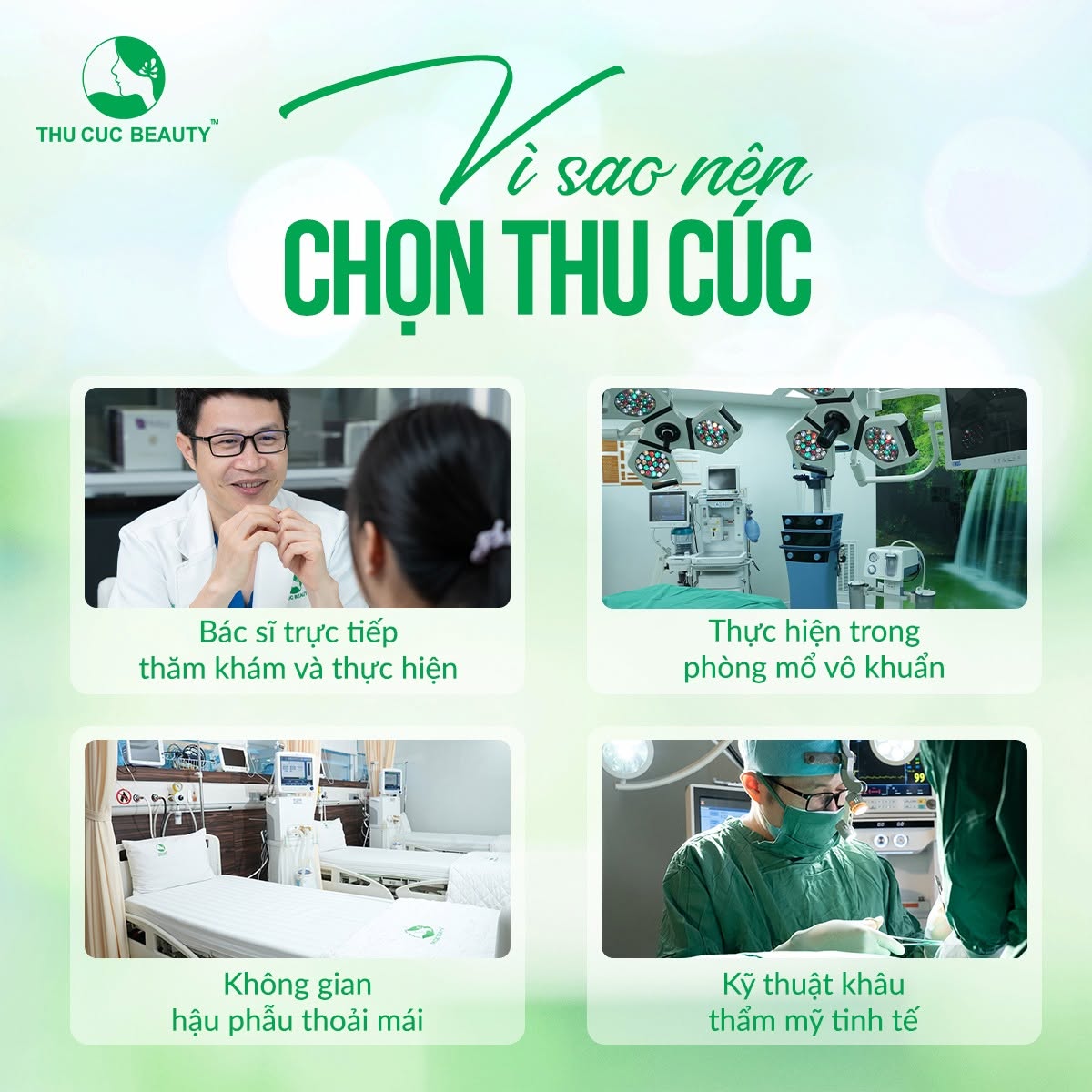 Phẫu thuật tháo túi ngực an toàn tại Bệnh viện Thẩm mỹ Thu Cúc