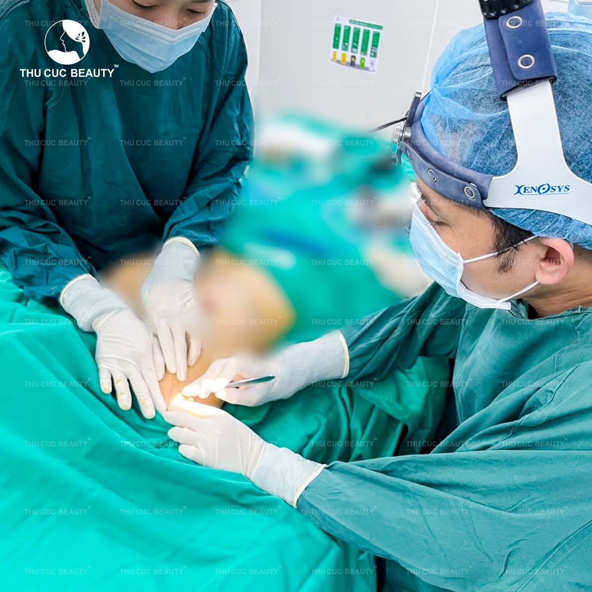 Quy trình phẫu thuật kéo núm vú tụt