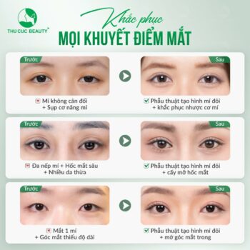 Chỉnh sửa mí mắt sau phẫu thuật và những điều cần biết