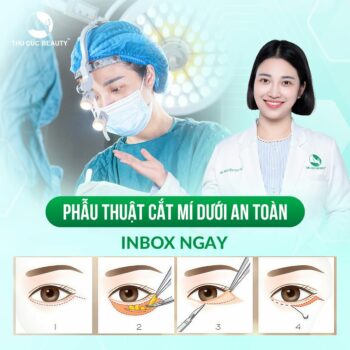 Cắt mí dưới và những điều cần biết