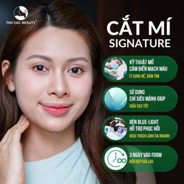 Ưu điểm cắt mí signature