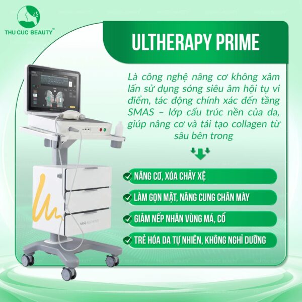 Công nghệ Ultherapy Prime hiện đại