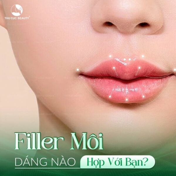 Dáng môi tiêm filler đẹp